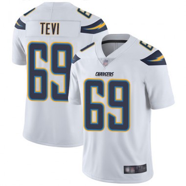 Los Angeles Chargers NFL Football Sam Tevi White Jersey Youth Limited #69 Road Vapor Untouchable->youth nfl jersey->Youth Jersey